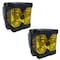 Race Sport 40-Watt LED Auxiliary Cube Light with Amber Side Strobe - Profession Grade PR RS02SA - alternate 1